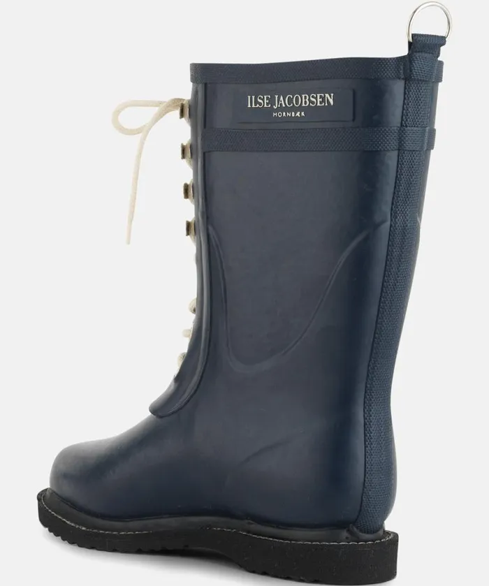 34 Rubber Boots 8211 Dark Indigo Rainboots Ilse Jacobsen Rainboots Medium