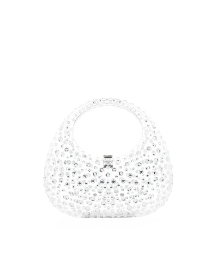 Accessories Billini Bags BIJOU HANDLE BAG CLEARSILVER DIAMANTE