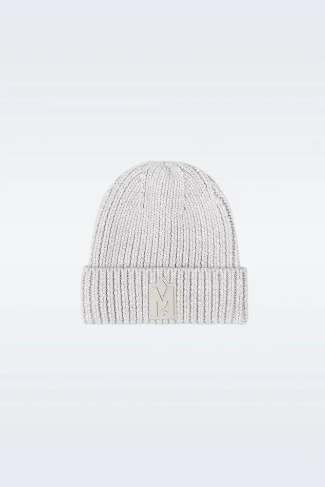 Accessories Kids Mackage JUDEKZ Handknit Toque With Ribbed Cuff For Kids Cream