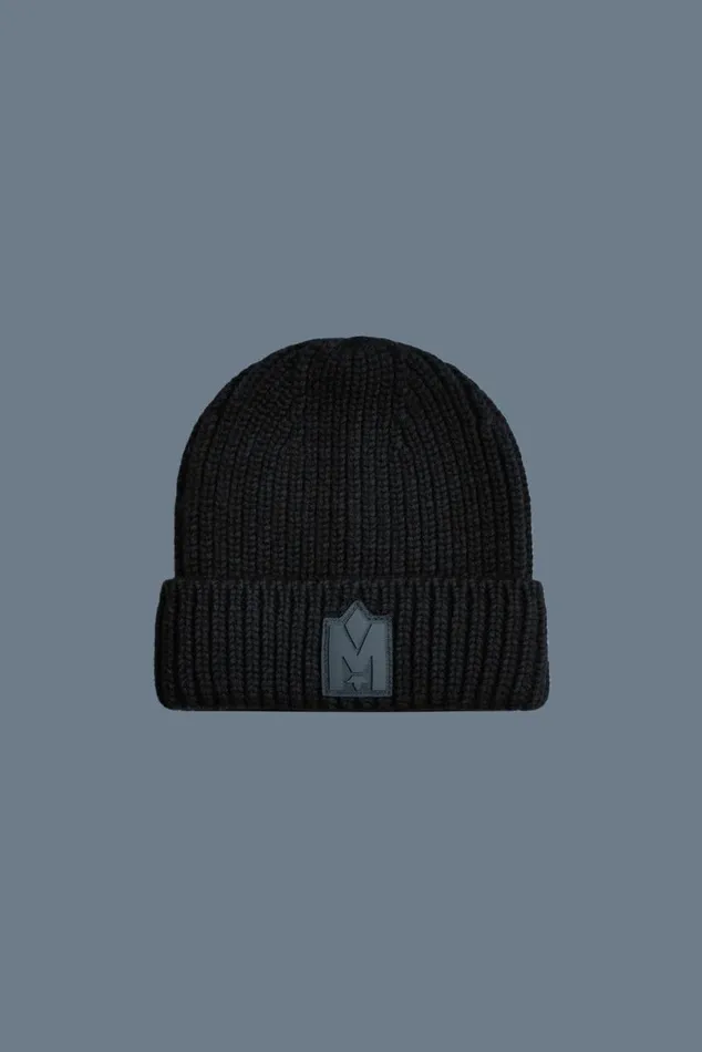 Accessories Kids Mackage JUDEKZ Handknit Toque With Ribbed Cuff For Kids Cream