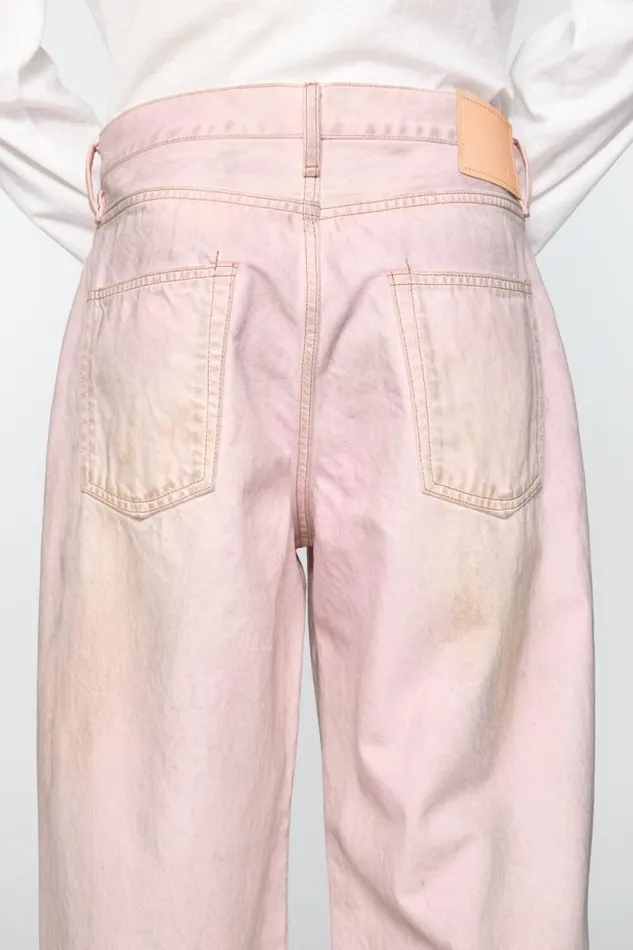 Acne Studios Baggt Fit Jeans 8211 1981M Pale Pink Men Jeans Acne Studios Baggt Fit Jeans 8211 1981M Pale Pink Men Jeans