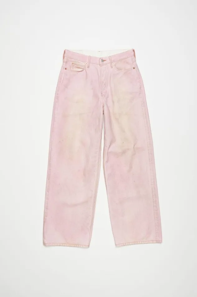 Acne Studios Baggt Fit Jeans 8211 1981M Pale Pink Men Jeans Acne Studios Baggt Fit Jeans 8211 1981M Pale Pink Men Jeans