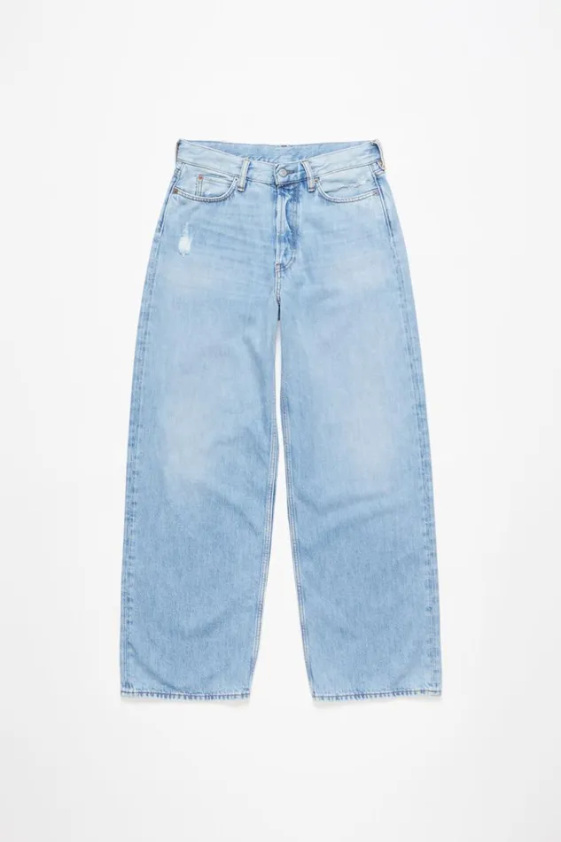 Acne Studios Baggy Fit Jeans 8211 1981F Light Blue Women Jeans Acne Studios Baggy Fit Jeans 8211 1981F Light Blue Women Jeans