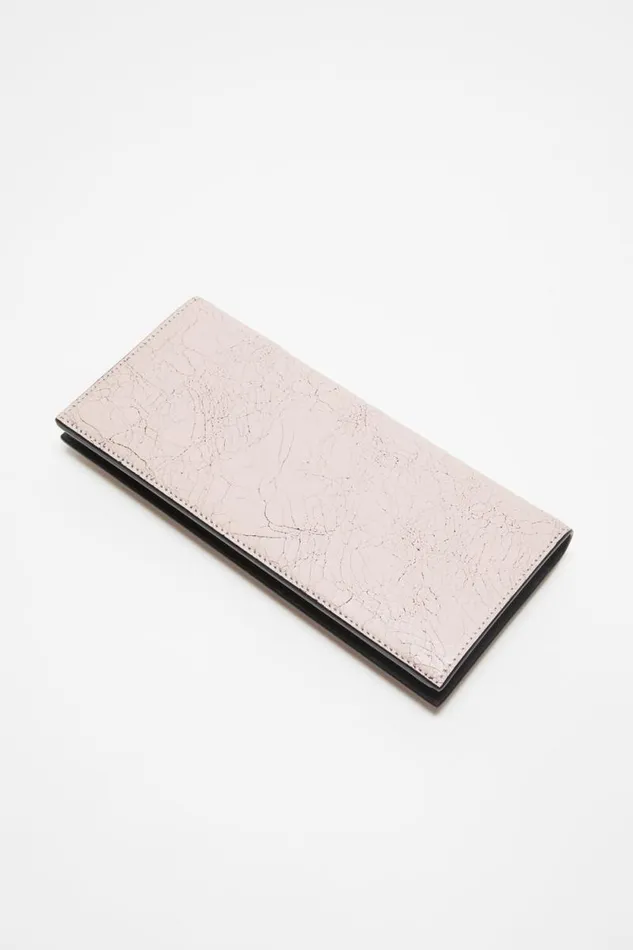 Acne Studios Continental Wallet Pastel Pink Women Small Leather Goods Acne Studios Continental Wallet Pastel Pink Women Small Leather Goods