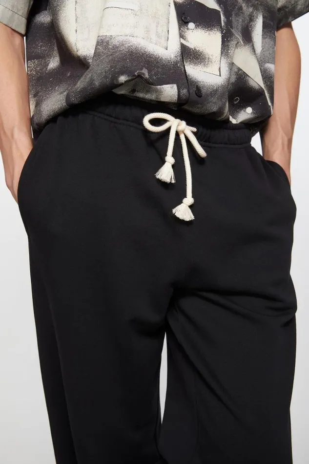 Acne Studios Cotton Sweatpants Black Women Trousers Acne Studios Cotton Sweatpants Black Women Trousers