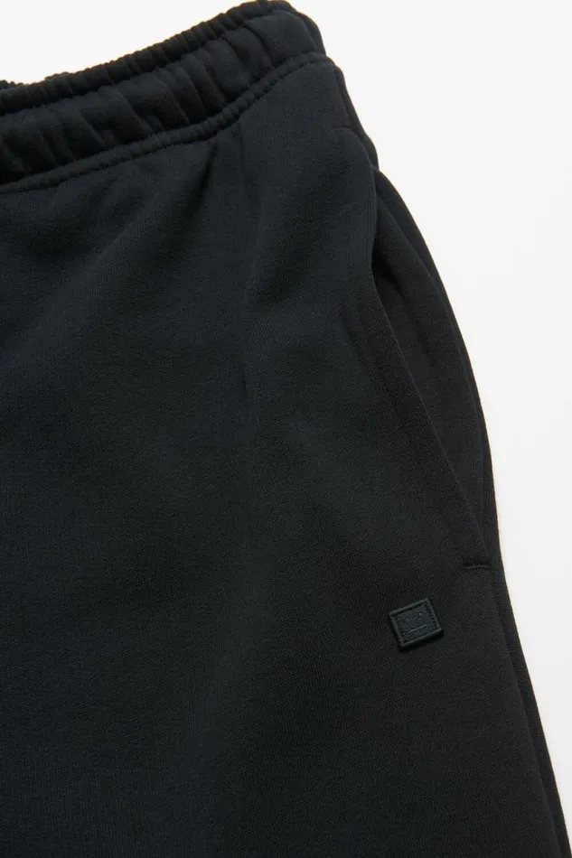Acne Studios Cotton Sweatpants Black Women Trousers Acne Studios Cotton Sweatpants Black Women Trousers