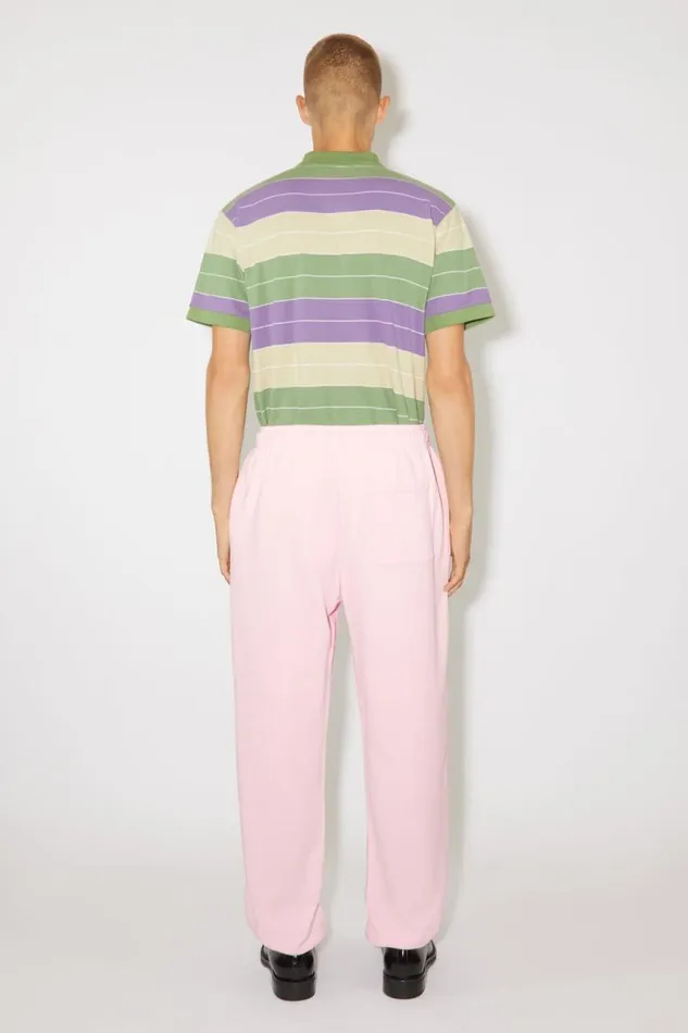 Acne Studios Cotton Sweatpants Light Pink Women Trousers Acne Studios Cotton Sweatpants Light Pink Women Trousers