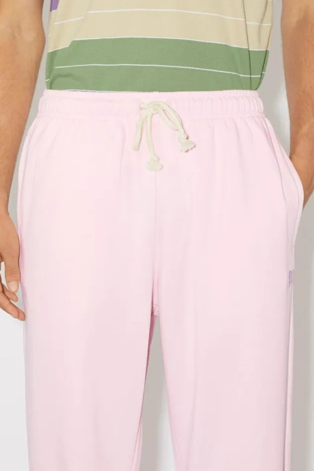 Acne Studios Cotton Sweatpants Light Pink Women Trousers Acne Studios Cotton Sweatpants Light Pink Women Trousers