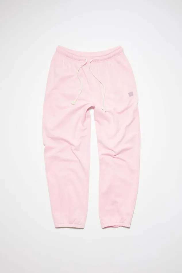 Acne Studios Cotton Sweatpants Light Pink Women Trousers Acne Studios Cotton Sweatpants Light Pink Women Trousers