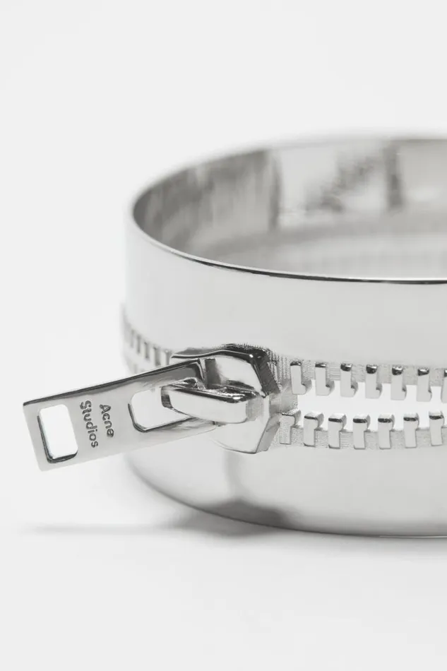Acne Studios Cuff Bracelet Silver Men Jewellery Acne Studios Cuff Bracelet Silver Men Jewellery