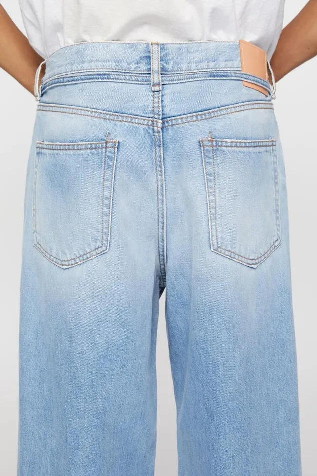 Acne Studios Loose Fit Jeans 8211 1991 Toj Light Blue Women Jeans Acne Studios Loose Fit Jeans 8211 1991 Toj Light Blue Women Jeans
