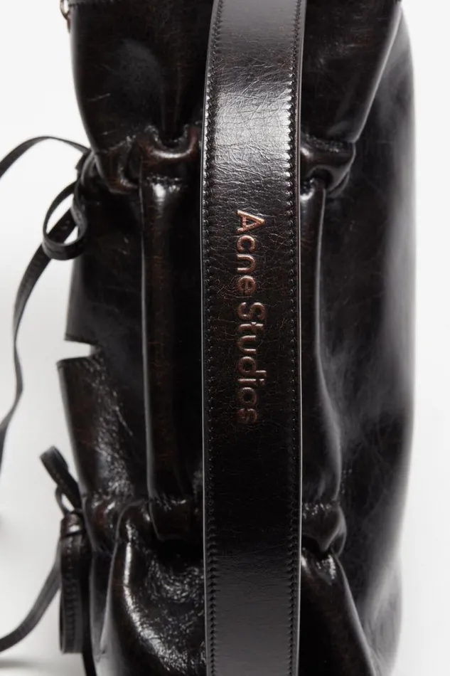 Acne Studios Multipocket Bag Dark Brown Men Bags Acne Studios Multipocket Bag Dark Brown Men Bags