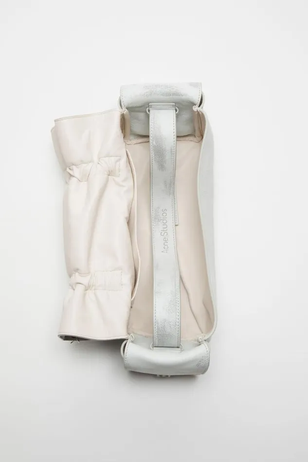 Acne Studios Multipocket Bag Whitegrey Men Bags