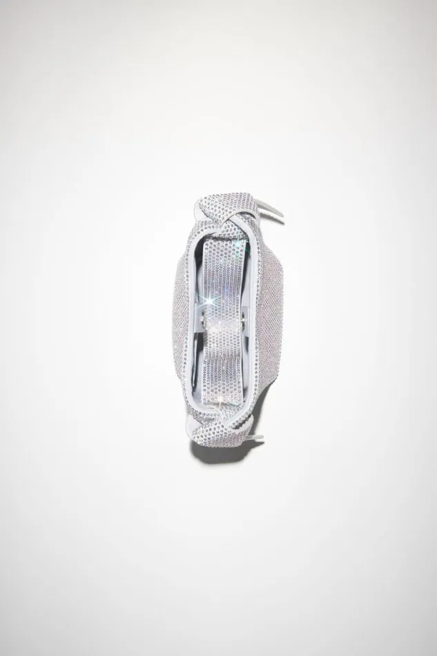 Acne Studios Musubi Micro Shoulder Bag Grey Women Bags