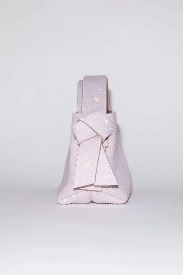 Acne Studios Musubi Micro Shoulder Bag Pale Pink Men Bags Acne Studios Musubi Micro Shoulder Bag Pale Pink Men Bags