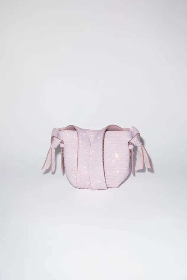 Acne Studios Musubi Micro Shoulder Bag Pale Pink Men Bags Acne Studios Musubi Micro Shoulder Bag Pale Pink Men Bags