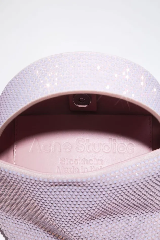 Acne Studios Musubi Micro Shoulder Bag Pale Pink Men Bags Acne Studios Musubi Micro Shoulder Bag Pale Pink Men Bags