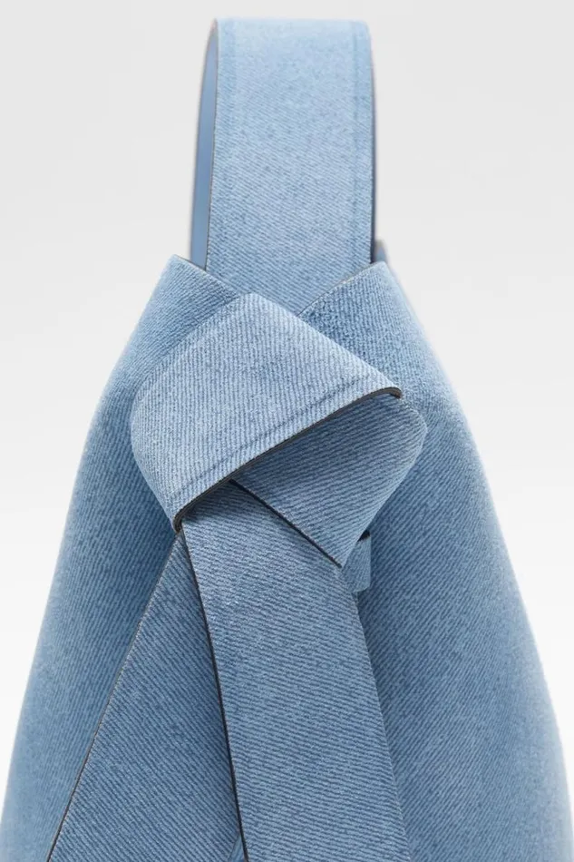 Acne Studios Musubi Mini Shoulder Bag Light Blue Men Bags