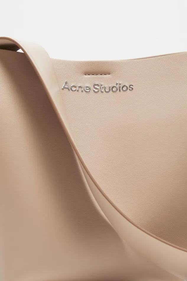 Acne Studios Musubi Mini Shoulder Bag Taupe Beige Men Bags
