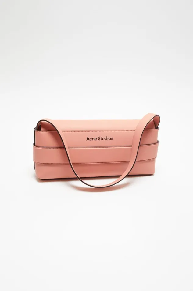 Acne Studios Musubi Shoulder Bag Salmon Pink Men Bags Acne Studios Musubi Shoulder Bag Salmon Pink Men Bags