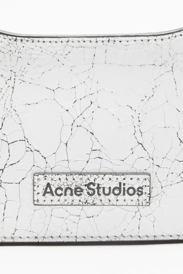 Acne Studios Platt Micro Shoulder Bag White Men Bags Acne Studios Platt Micro Shoulder Bag White Men Bags
