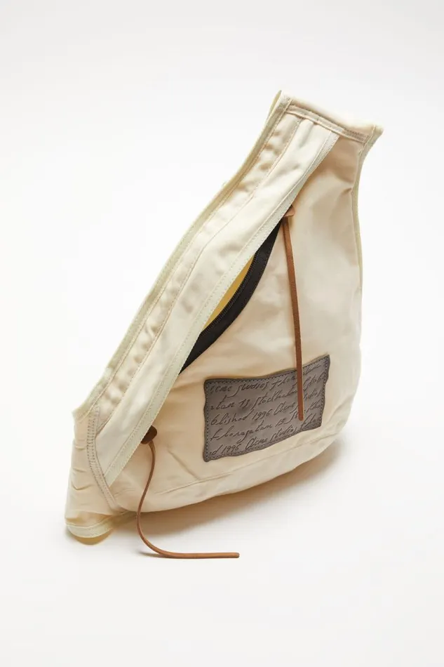 Acne Studios Sling Backpack Cream Beigebeige Women Bags Acne Studios Sling Backpack Cream Beigebeige Women Bags