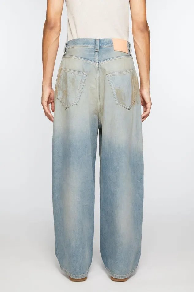 Acne Studios Super Baggy Fit Jeans 8211 2023 Mid Blue Women Jeans Acne Studios Super Baggy Fit Jeans 8211 2023 Mid Blue Women Jeans