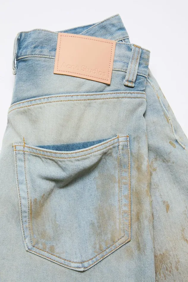 Acne Studios Super Baggy Fit Jeans 8211 2023 Mid Blue Women Jeans Acne Studios Super Baggy Fit Jeans 8211 2023 Mid Blue Women Jeans
