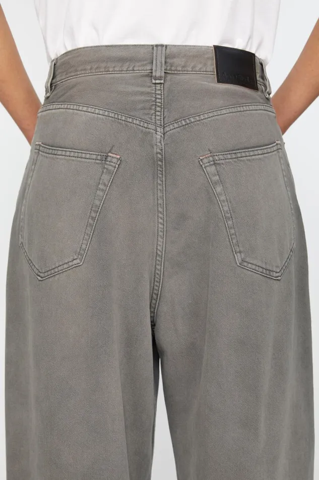 Acne Studios Super Baggy Fit Jeans 8211 2023F Anthracite Grey Women Jeans Acne Studios Super Baggy Fit Jeans 8211 2023F Anthracite Grey Women Jeans