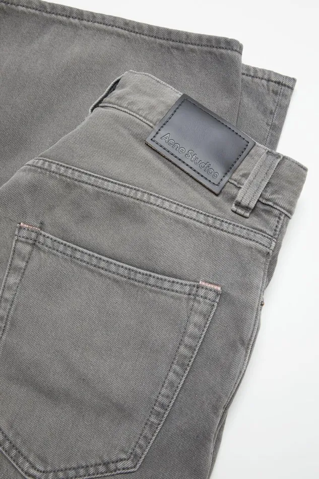 Acne Studios Super Baggy Fit Jeans 8211 2023F Anthracite Grey Women Jeans Acne Studios Super Baggy Fit Jeans 8211 2023F Anthracite Grey Women Jeans