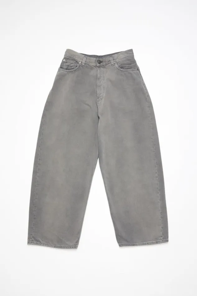 Acne Studios Super Baggy Fit Jeans 8211 2023F Anthracite Grey Women Jeans Acne Studios Super Baggy Fit Jeans 8211 2023F Anthracite Grey Women Jeans