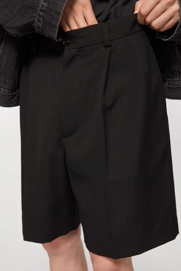 Acne Studios Tailored Shorts Black Men Shorts Acne Studios Tailored Shorts Black Men Shorts