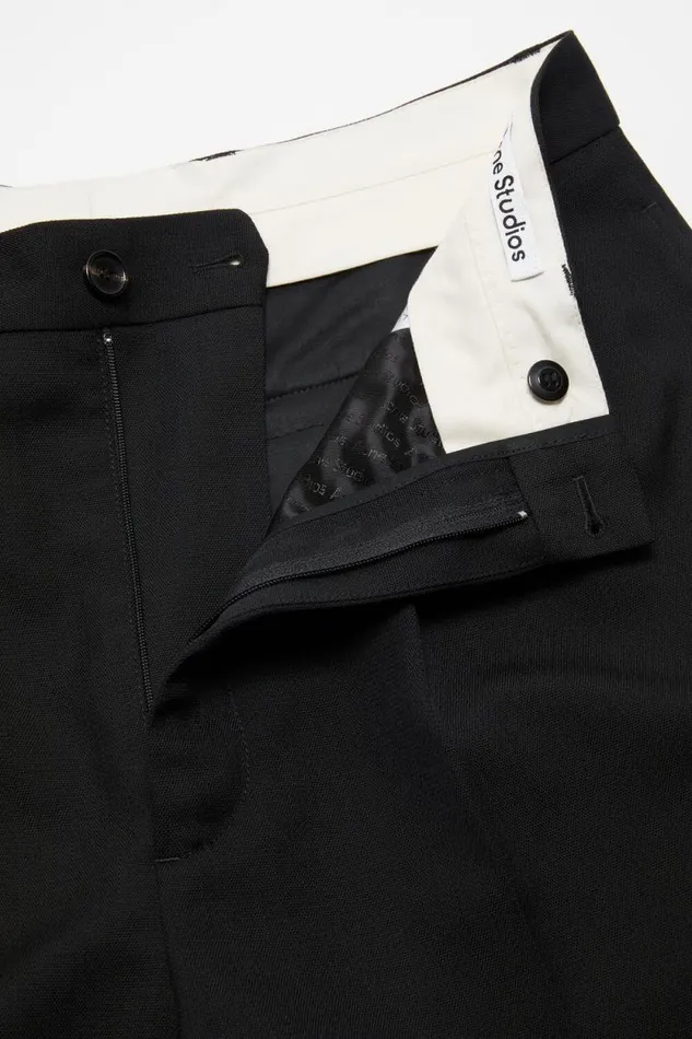 Acne Studios Tailored Shorts Black Men Shorts Acne Studios Tailored Shorts Black Men Shorts