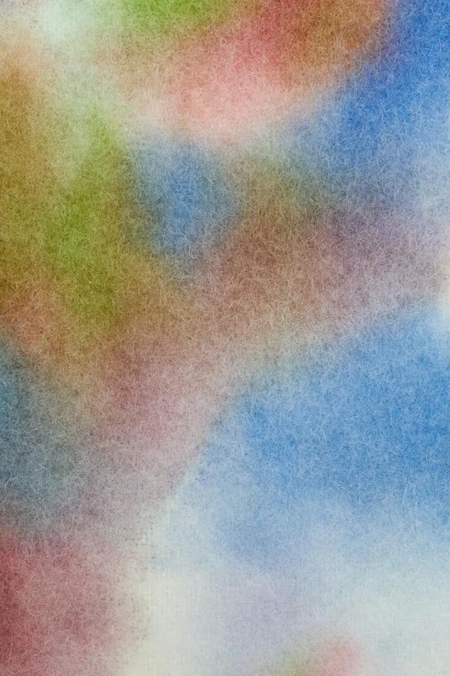 Acne Studios Tiedye Alpaca Wool Scarf Green Multi Women Scarves Acne Studios Tiedye Alpaca Wool Scarf Green Multi Women Scarves
