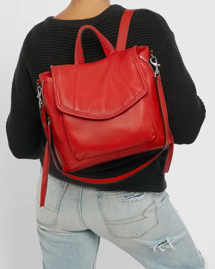 Aimee Kestenberg Backpacks Women All For Love Convertible Backpack Corvette Red