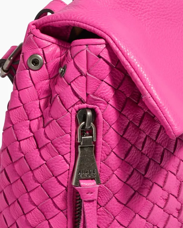 Aimee Kestenberg Backpacks Women Bali Backpack Hot Pink Woven