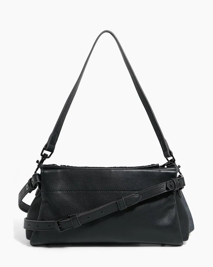 Aimee Kestenberg Clutches Women All For Love Convertible Crossbody Clutch Black With Shiny Black