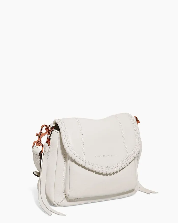 Aimee Kestenberg Crossbody Bags Women All For Love Mini Crossbody Vanilla Ice With Chocolate Rose Gold