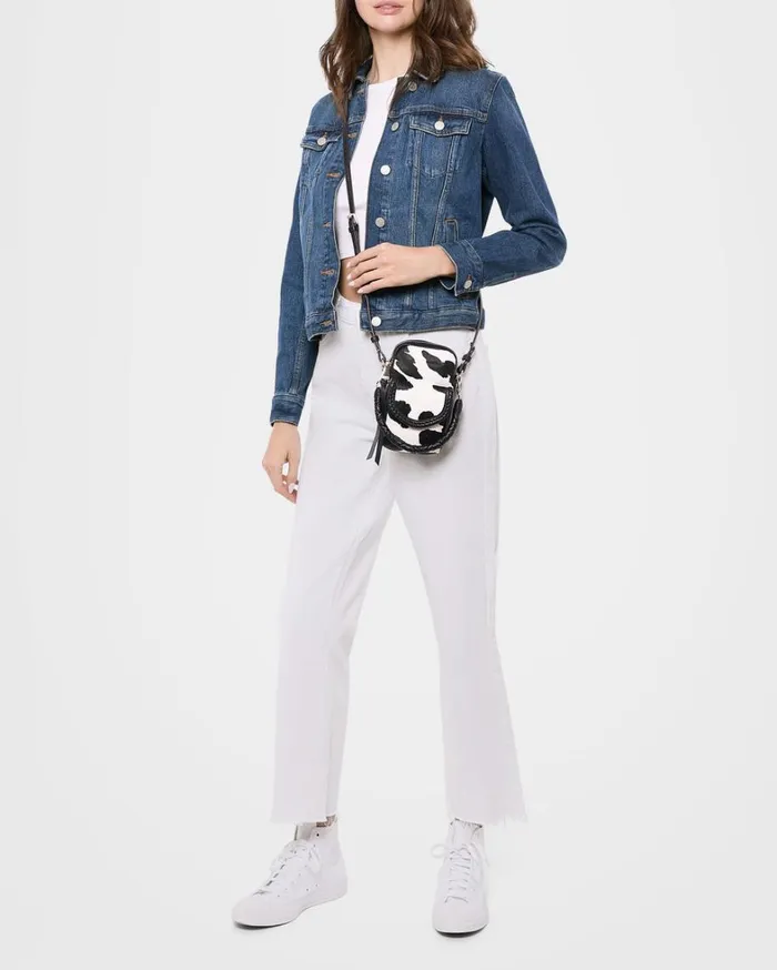 Aimee Kestenberg Crossbody Bags Women All For Love Novelty NS Mini Crossbody Howdy Haircalf