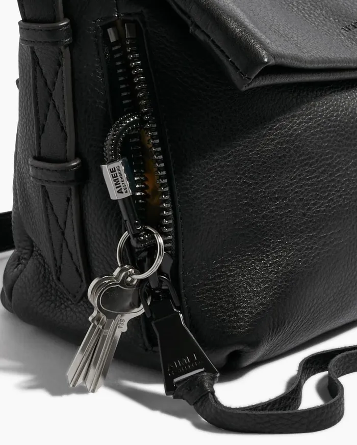 Aimee Kestenberg Crossbody Bags Women Bali Crossbody Black With Shiny Black