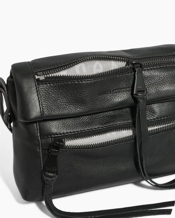 Aimee Kestenberg Crossbody Bags Women Crosstown Double Entry Crossbody Black