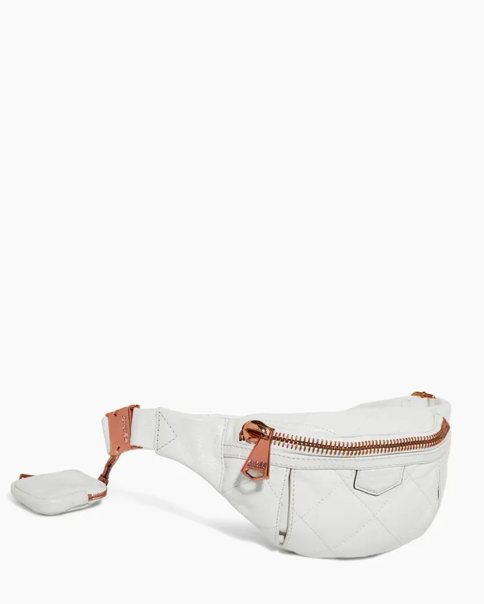 Aimee Kestenberg Crossbody Bags Women Outta Here Sling Bag With Pods Vanilla Ice With Chocolate Rose Gold