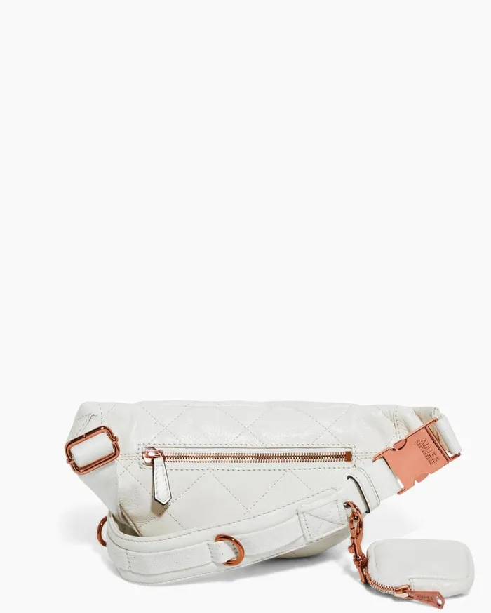 Aimee Kestenberg Crossbody Bags Women Outta Here Sling Bag With Pods Vanilla Ice With Chocolate Rose Gold