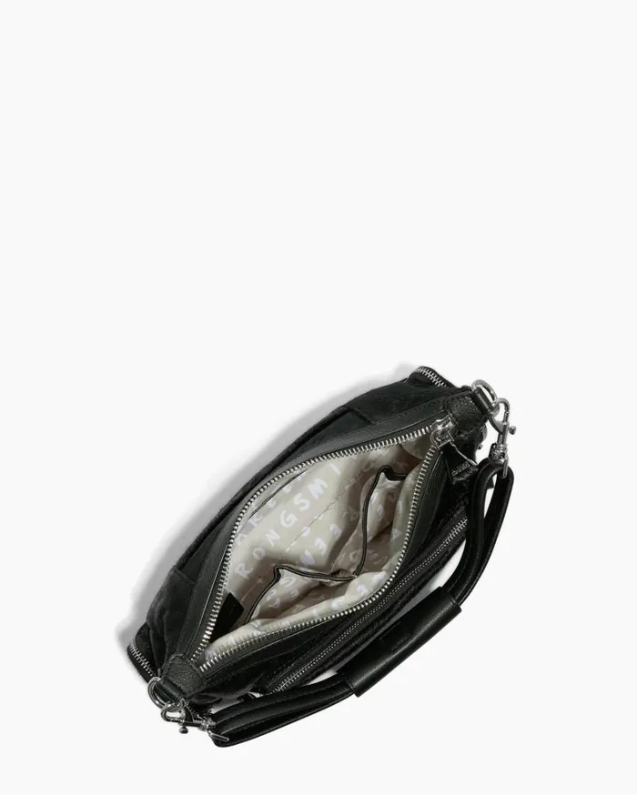 Aimee Kestenberg Shoulder Bags Women Away We Go Convertible Shoulder Black Haircalf