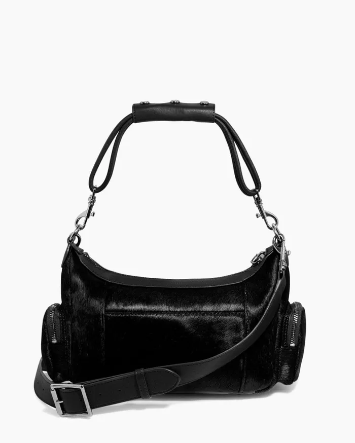 Aimee Kestenberg Shoulder Bags Women Away We Go Convertible Shoulder Black Haircalf