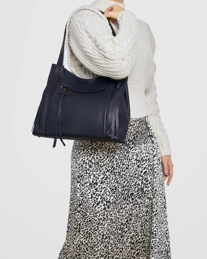 Aimee Kestenberg Tote Bags Women Fair Game Shopper Navy
