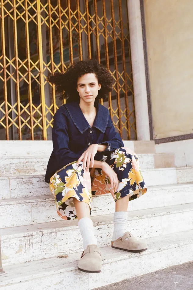 Albie Shirt Indigo Womens LF Markey Tops