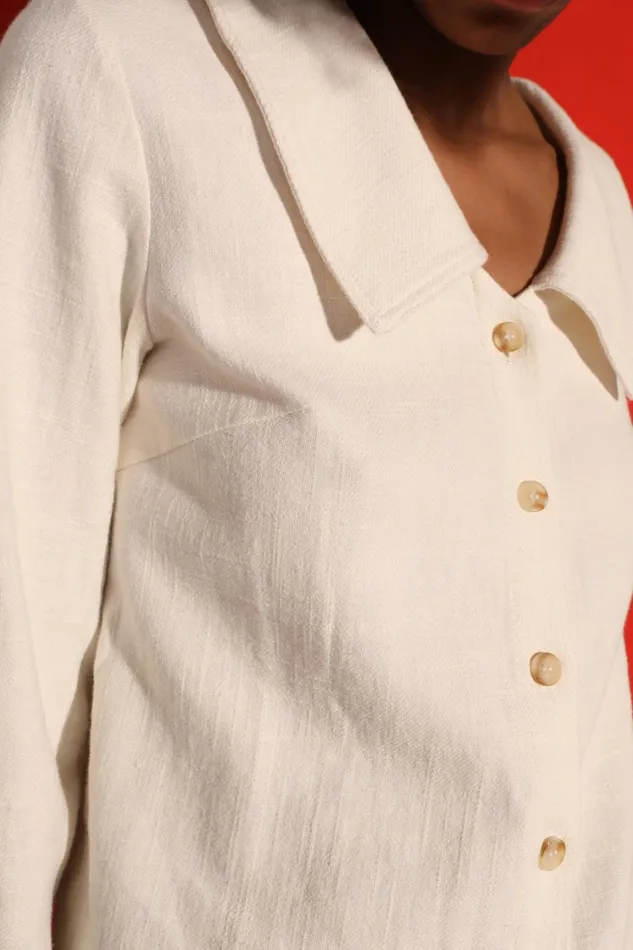Albie Shirt White Womens LF Markey Tops