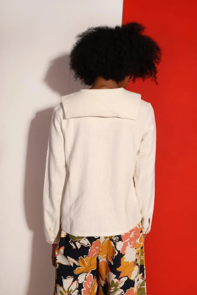 Albie Shirt White Womens LF Markey Tops