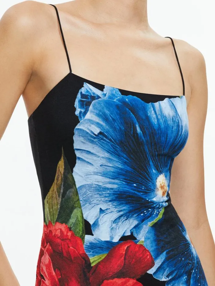 Alice Olivia FIFI MAXI DRESS Le Parisien Black Women Dresses